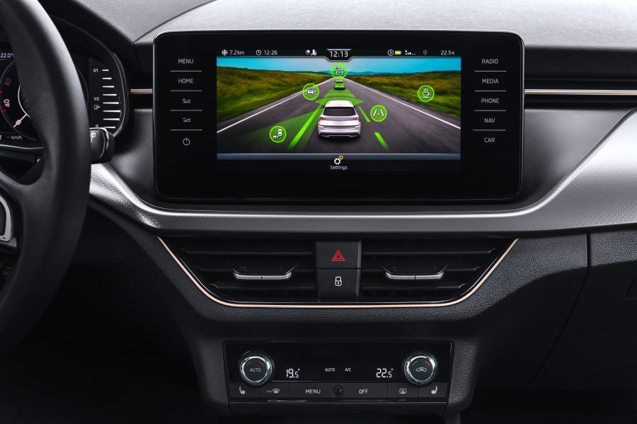 Детали интерьера Skoda Kamiq 2019 года  (WW) (фото 207 из 217)